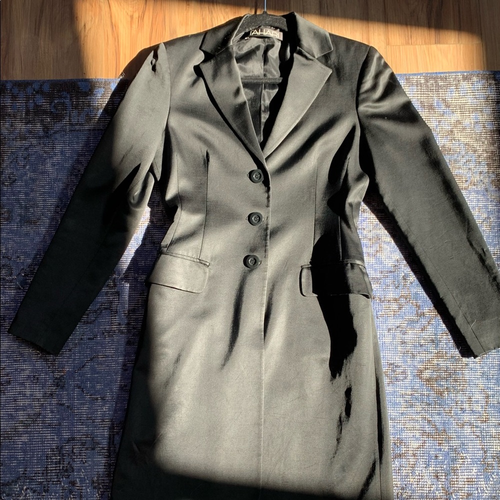 Tahiti Satin Dress Coat